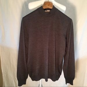 100% Wool Mock Turtle, Gran Sasso Size Large
